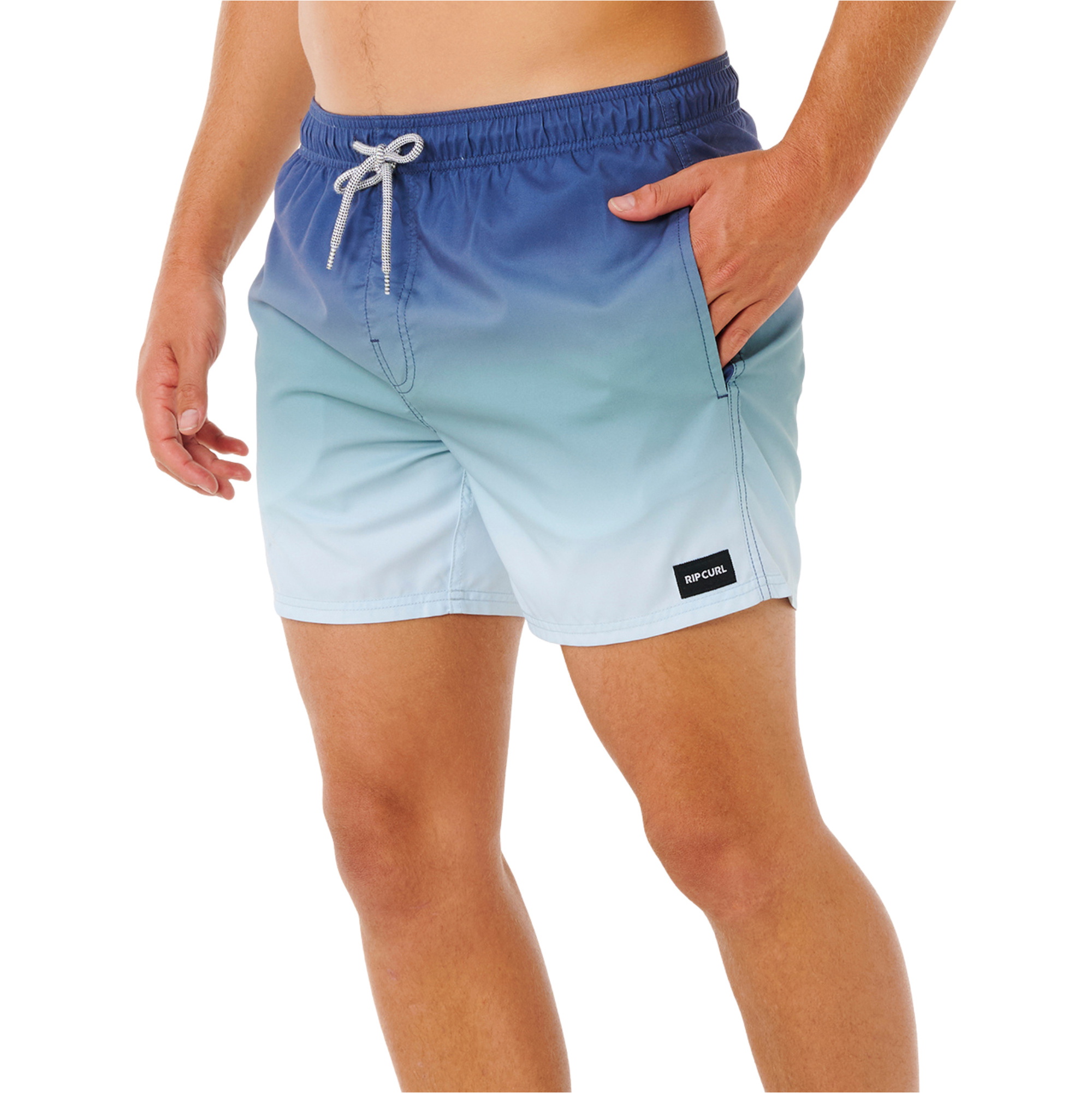 2026 Calções De Banho Masculinos Offset Fade Volley Da Rip Curl 0EMMBO - Light Navy